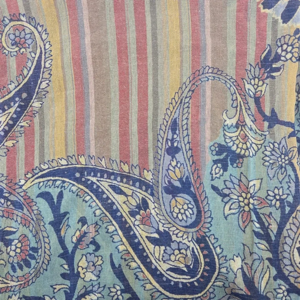 Urban Outfitters Tapestry 84x100 Multicolor Paisley Floral Boho Art-Inspired NEW